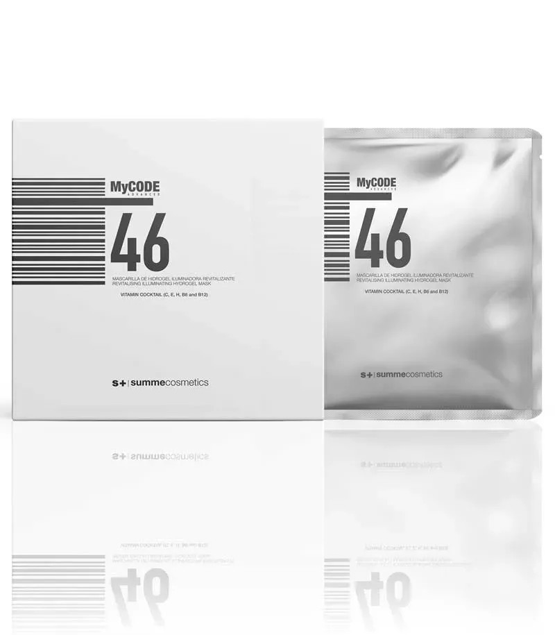 46 REVITALISING ILLUMINATING HYDROGEL MASK | Revitalisierende & aufhellende Hydrogel-Gesichtsmaske
