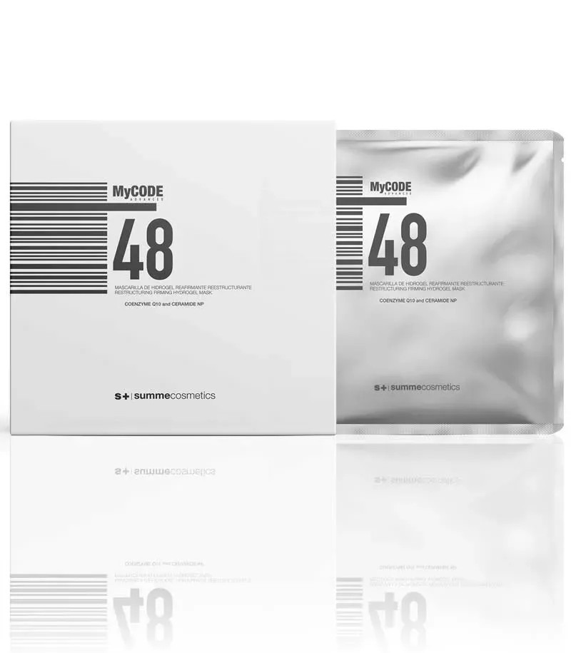 48 RESTRUCTURING FIRMING HYDROGEL MASK | Restrukturierende & straffende Hydrogel-Gesichtsmaske