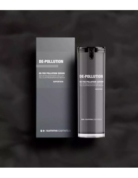 DE·POLLUTION DE·TOX POLLUTION SERUM - SUPERFOOD Zellregenerierendes Anti-Pollution Serum