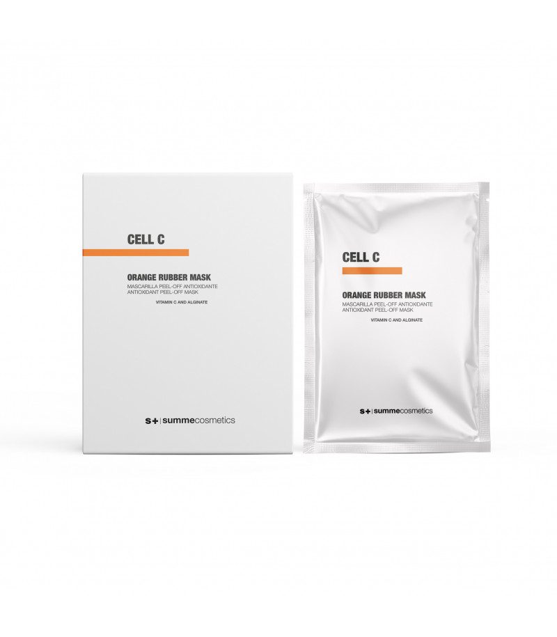 CELL C ORANGE RUBBER MASK | Antioxidative Peel-Off Maske
