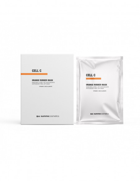 CELL C ORANGE RUBBER MASK | Antioxidative Peel-Off Maske