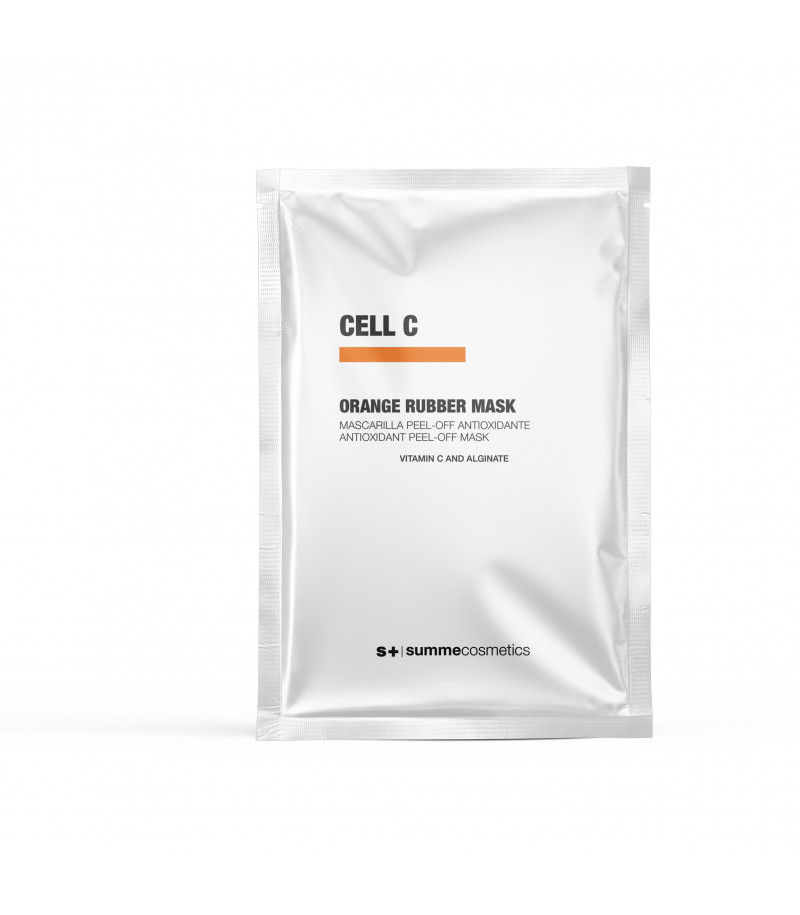 CELL C ORANGE RUBBER MASK | Antioxidative Peel-Off Maske 2